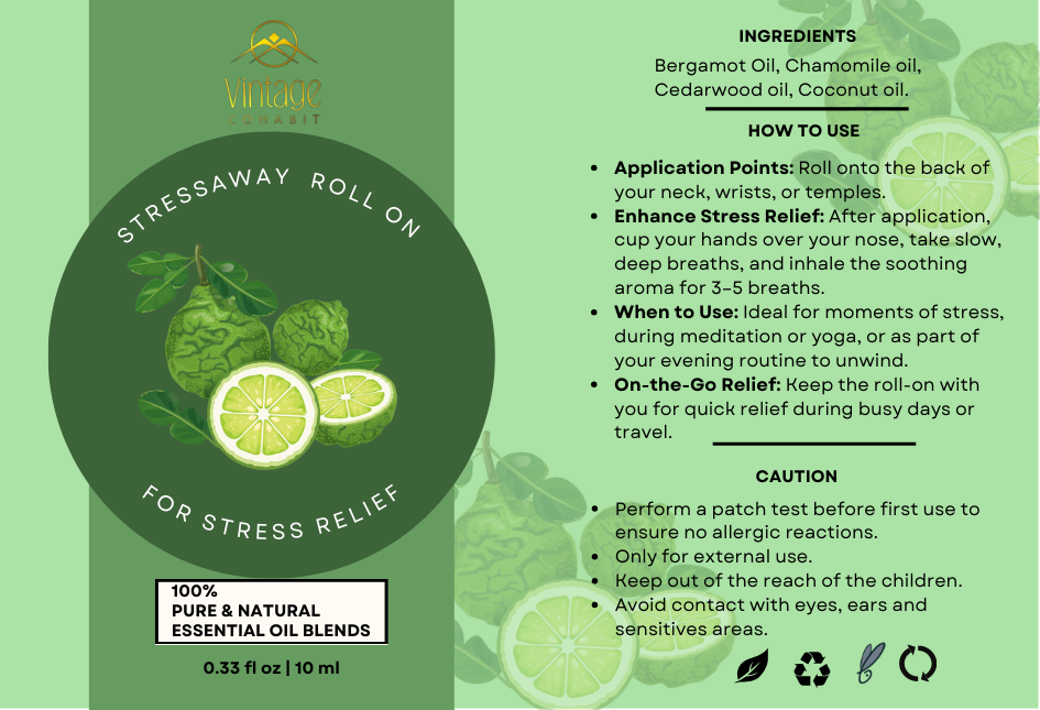 Stress Away – Roll-On for Stress Relief