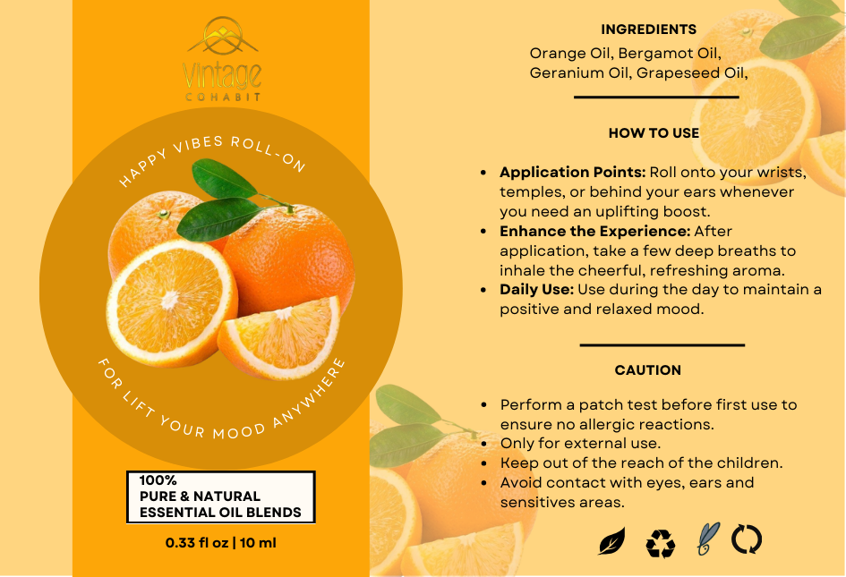 Happy Vibes – Roll-On for Mood Uplift